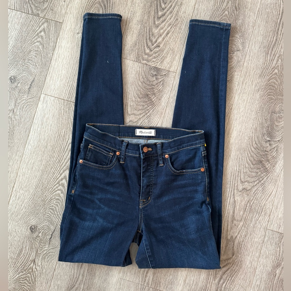 Madewell Dark Blue Skinny Jeans